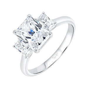 0.60ctw Emerald Cut Solitaire Engagement Ring