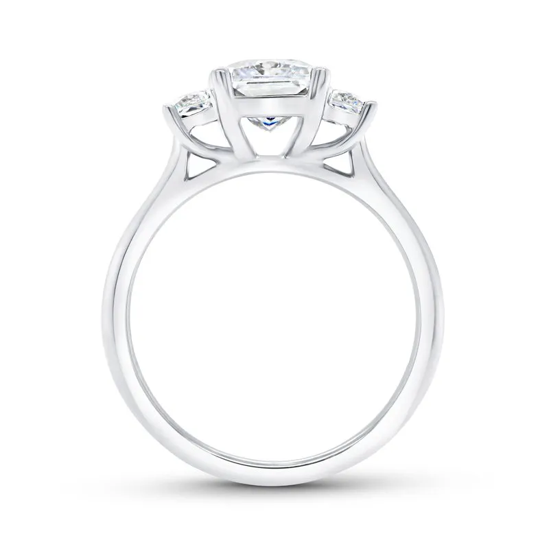 0.60ctw Emerald Cut Solitaire Engagement Ring