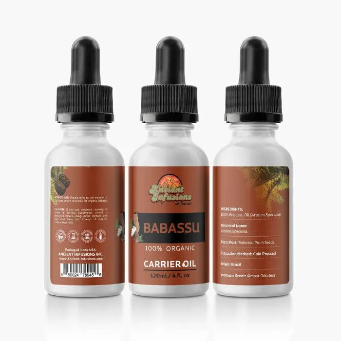 100% Pure Babassu Carrier Oil | Skin & Hair Benefits | Lightweight Hydration