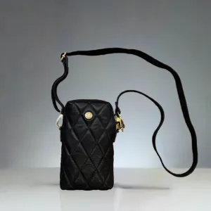 3835301 Vicence Black Phone Bag