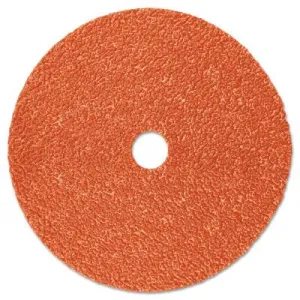 3M™ Cubitron II Fibre Discs 987C, Precision Shaped Ceramic Grain, 5 in Dia., 80 Grit, 051141-27658