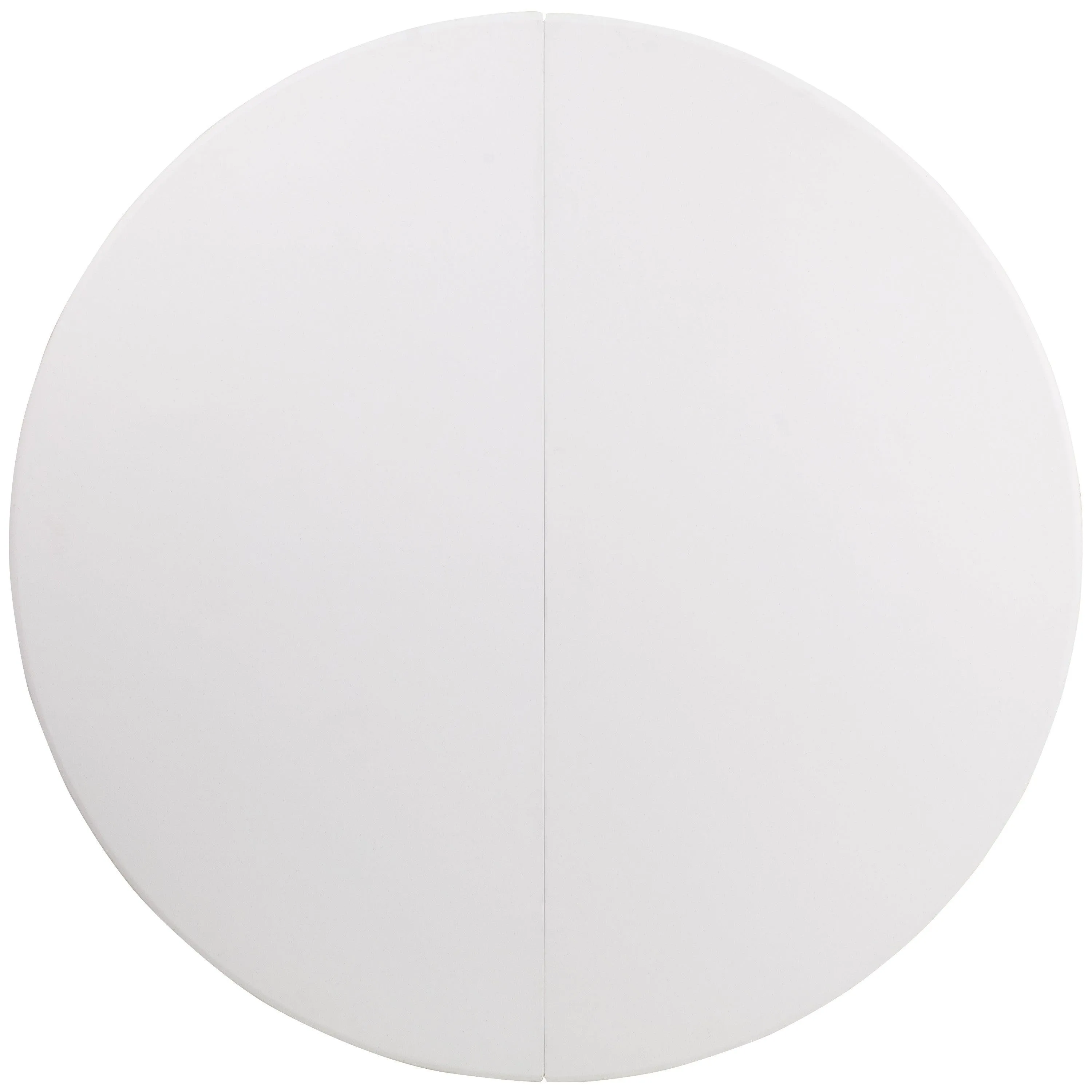 60" Round Granite White Plastic Folding Table