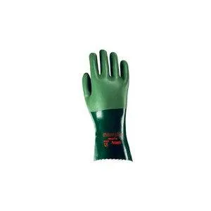 8-352-9 Ansell Scorpio Gloves,212512,Fully Coated With Rough Finish,12" Gauntlet,Size 9