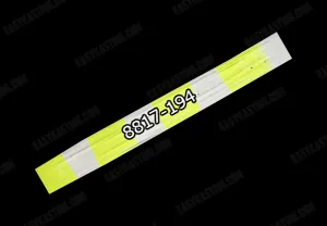 8817-194 Chartreuse \ White