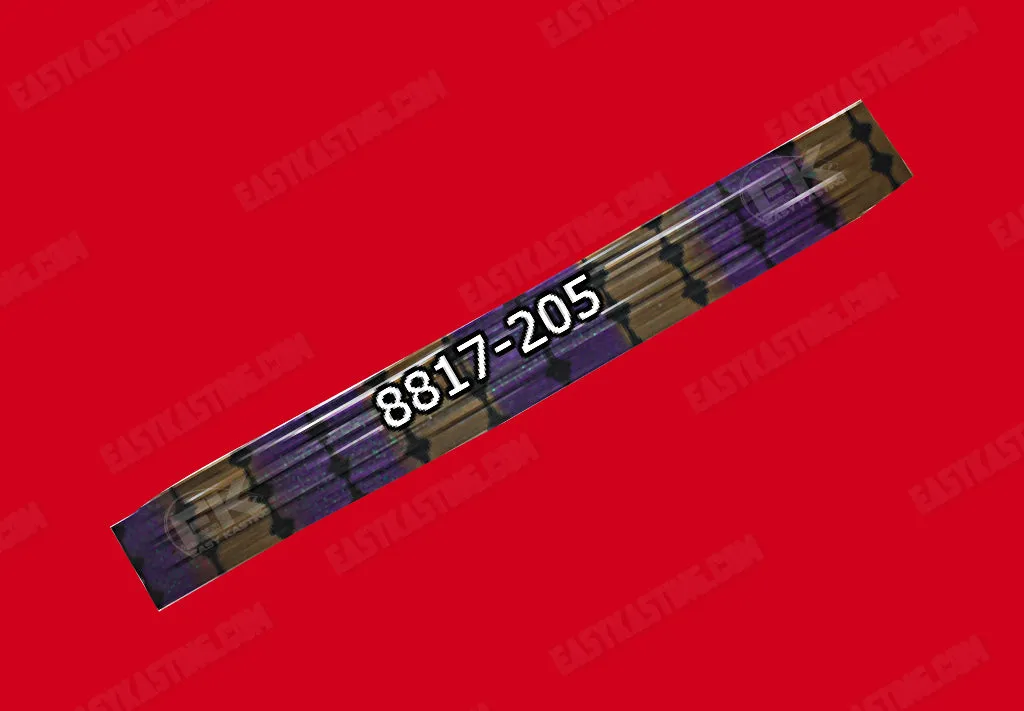 8817-205 Pumpkin \ Purple Barbwire