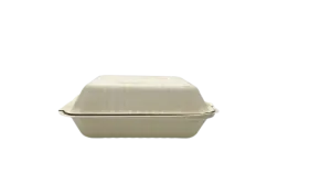 9x9" Fiber Hinged Container