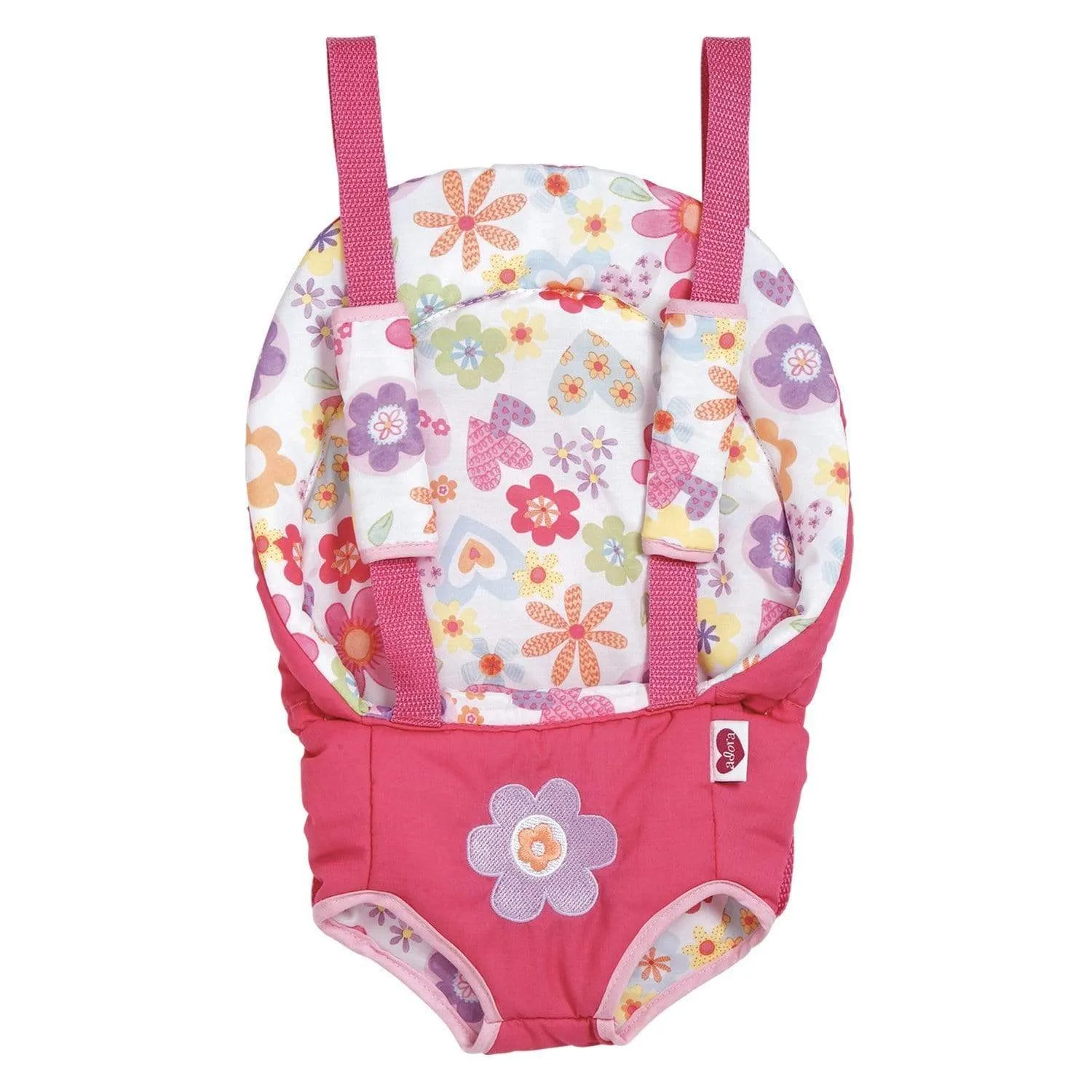 Adora Snuggle Baby Doll Carrier - Pink Flower Power