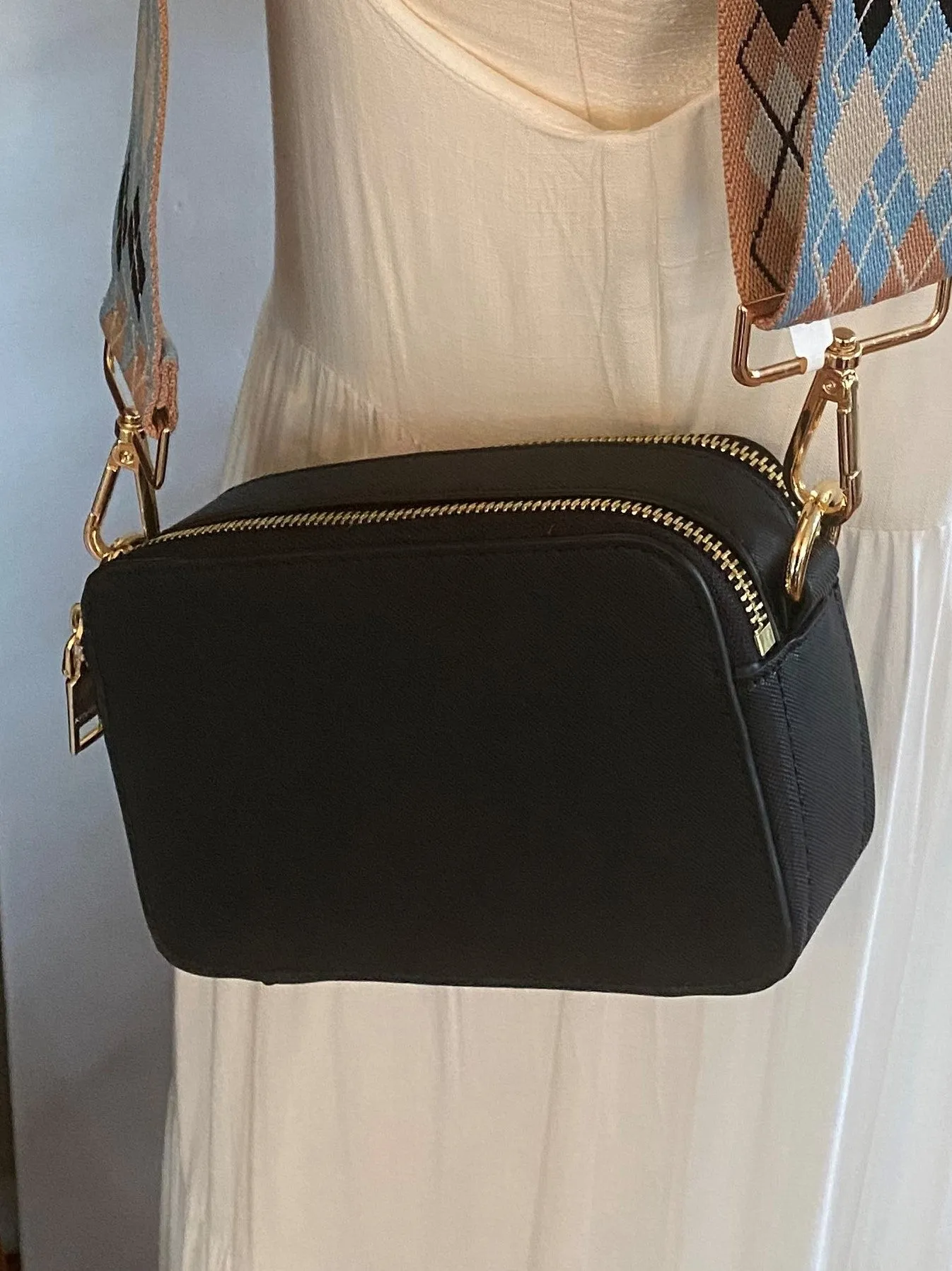 Ahdorned Camera Bag/Purse