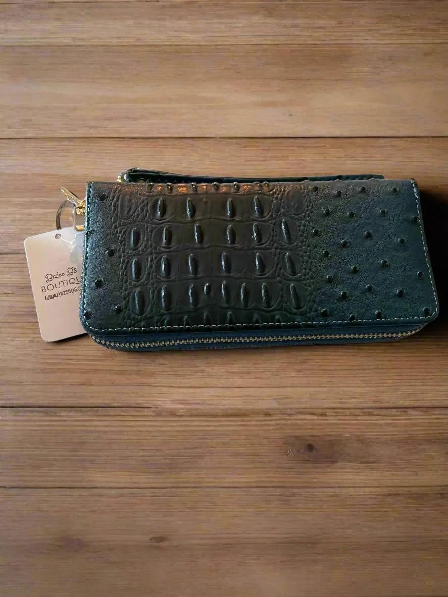 Alligator Print Wallet