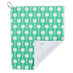 Amen Corner Golf Towel with Carabiner