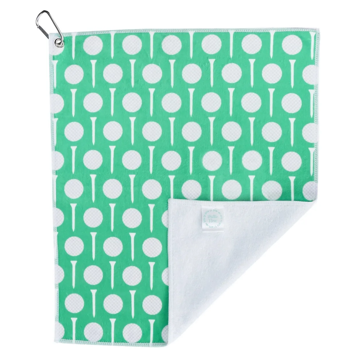 Amen Corner Golf Towel with Carabiner