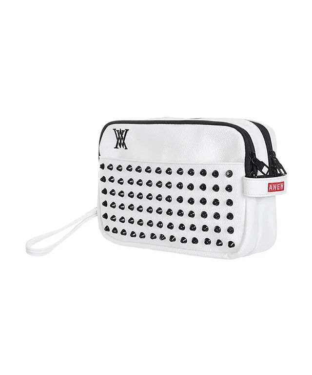 ANEW Golf: Stud Pouch - White