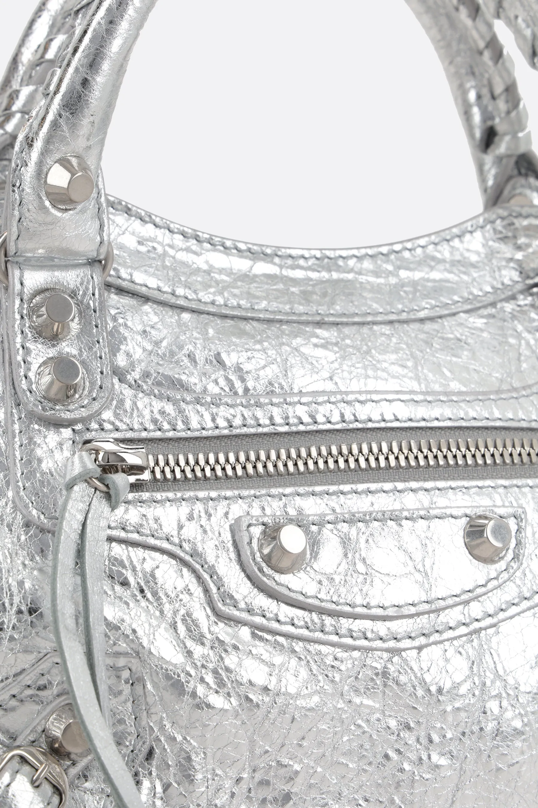 Arena Studded Double-Handle Bag