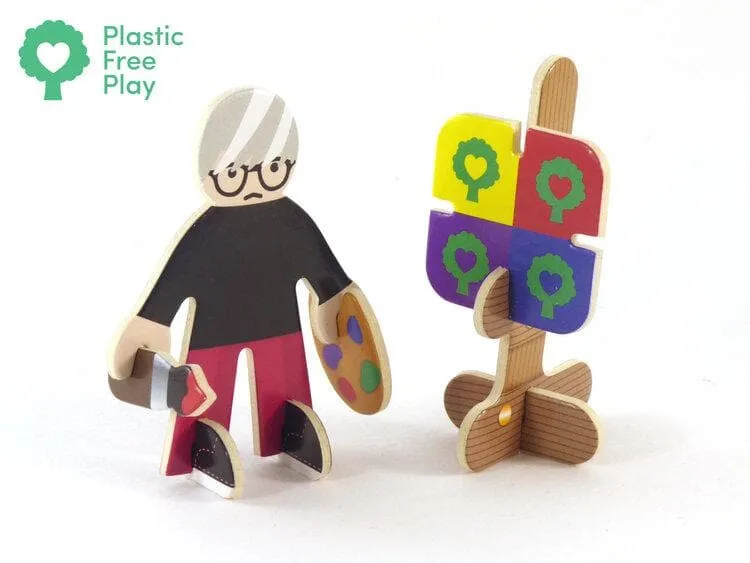 Artist & Performers Eco Friendly Character Playset