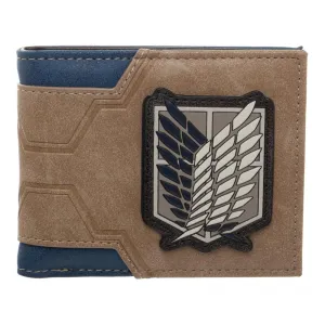 Attack on Titan BiFold Wallet Attack on TItan Accessories Anime Wallet - Attack on Titan Wallet Attack on Titan Gift
