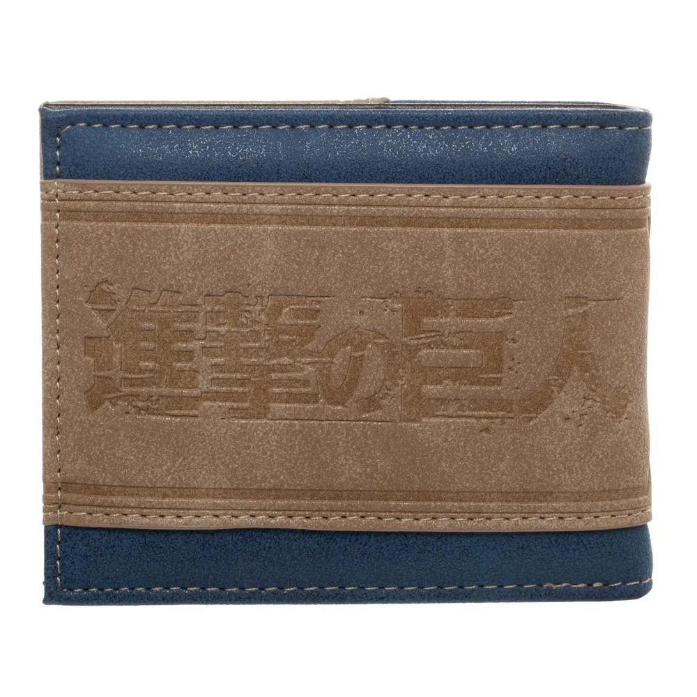 Attack on Titan BiFold Wallet Attack on TItan Accessories Anime Wallet - Attack on Titan Wallet Attack on Titan Gift