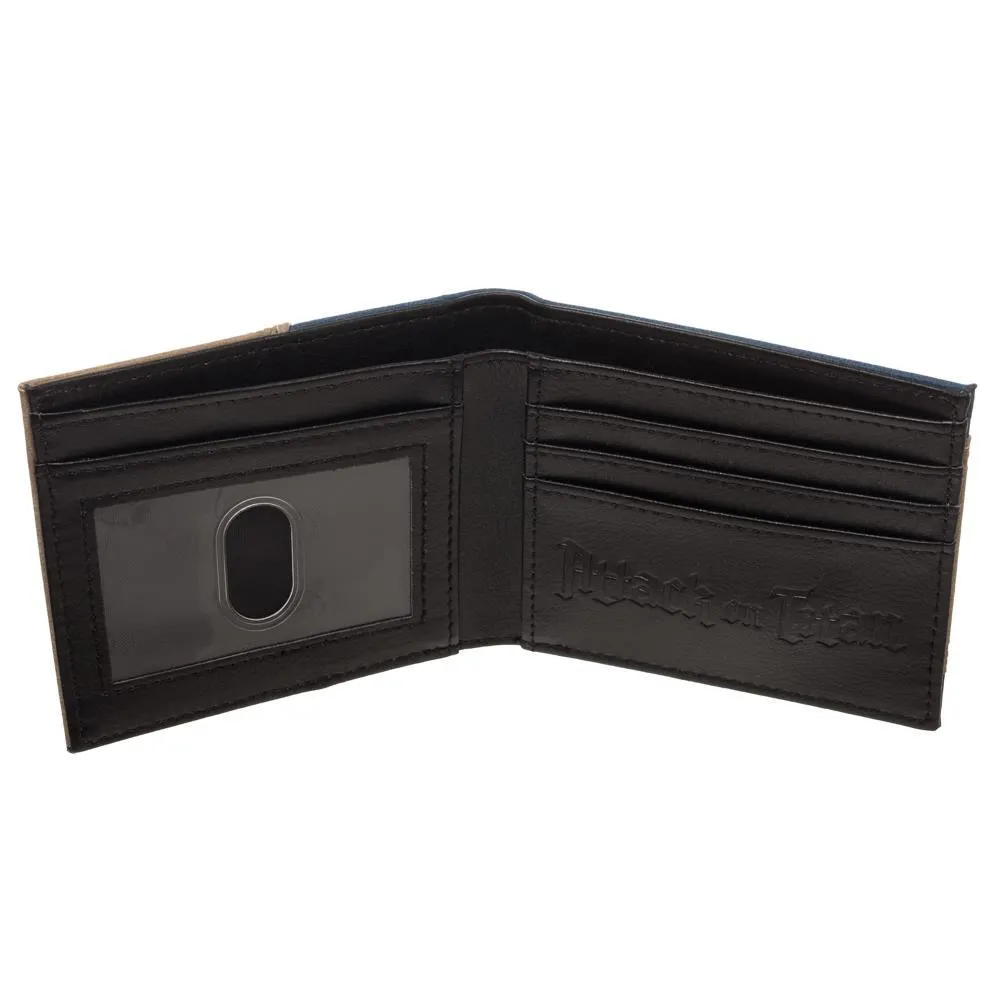 Attack on Titan BiFold Wallet Attack on TItan Accessories Anime Wallet - Attack on Titan Wallet Attack on Titan Gift