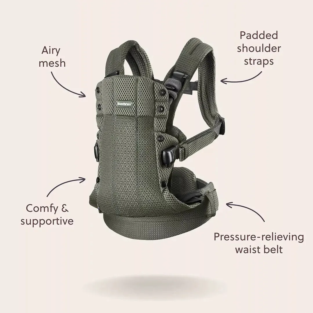 Baby Carrier Harmony, 3D Mesh - Dark Green