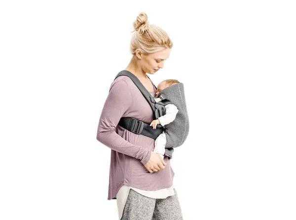 BabyBjorn Baby Carrier Mini - Black Cotton