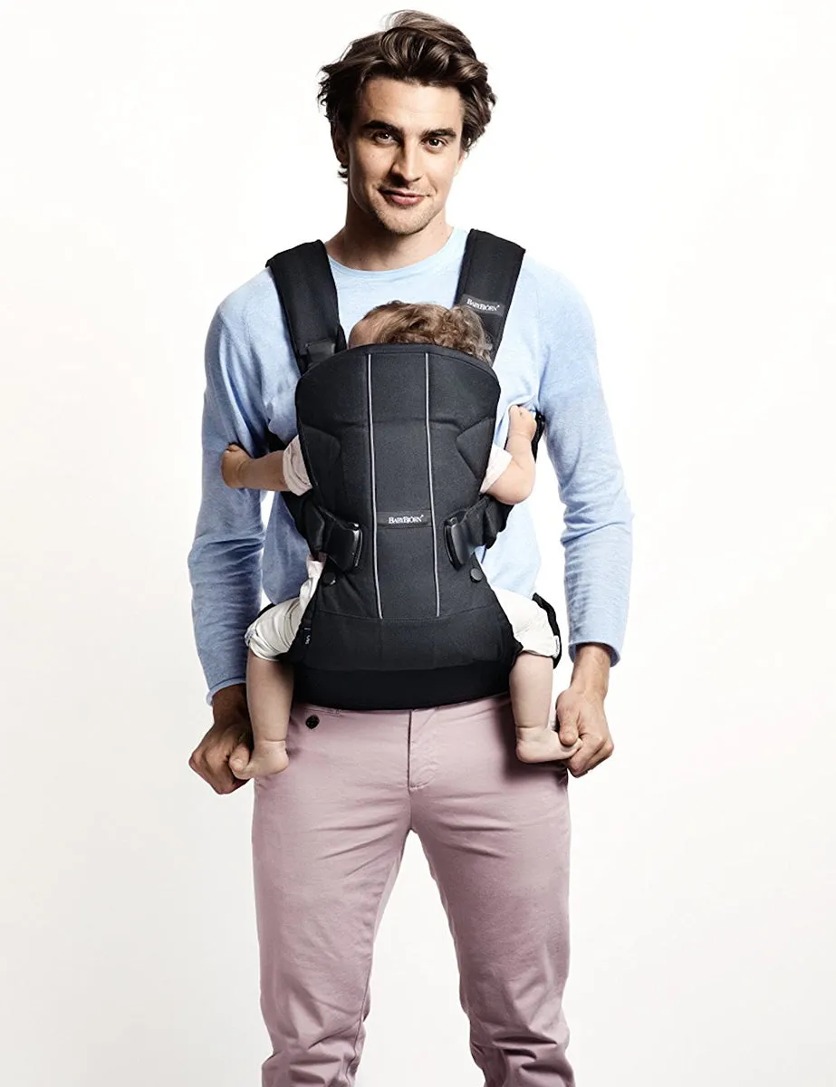 BabyBjorn Baby Carrier One - Gray Pinstripe