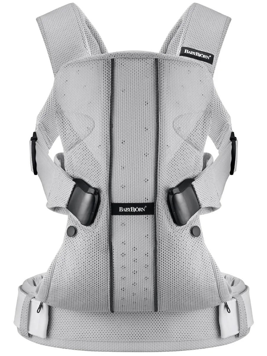 BabyBjörn Baby Carrier One, Mesh - Silver