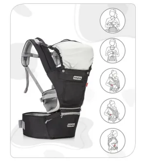 BABYHUG Harmony 3 in 1 Hip Seat Cum Baby Carrier