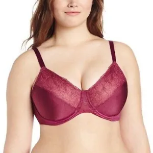 Bali Women's Perfectly Glamorous Minimizer Underwire Bra #3438