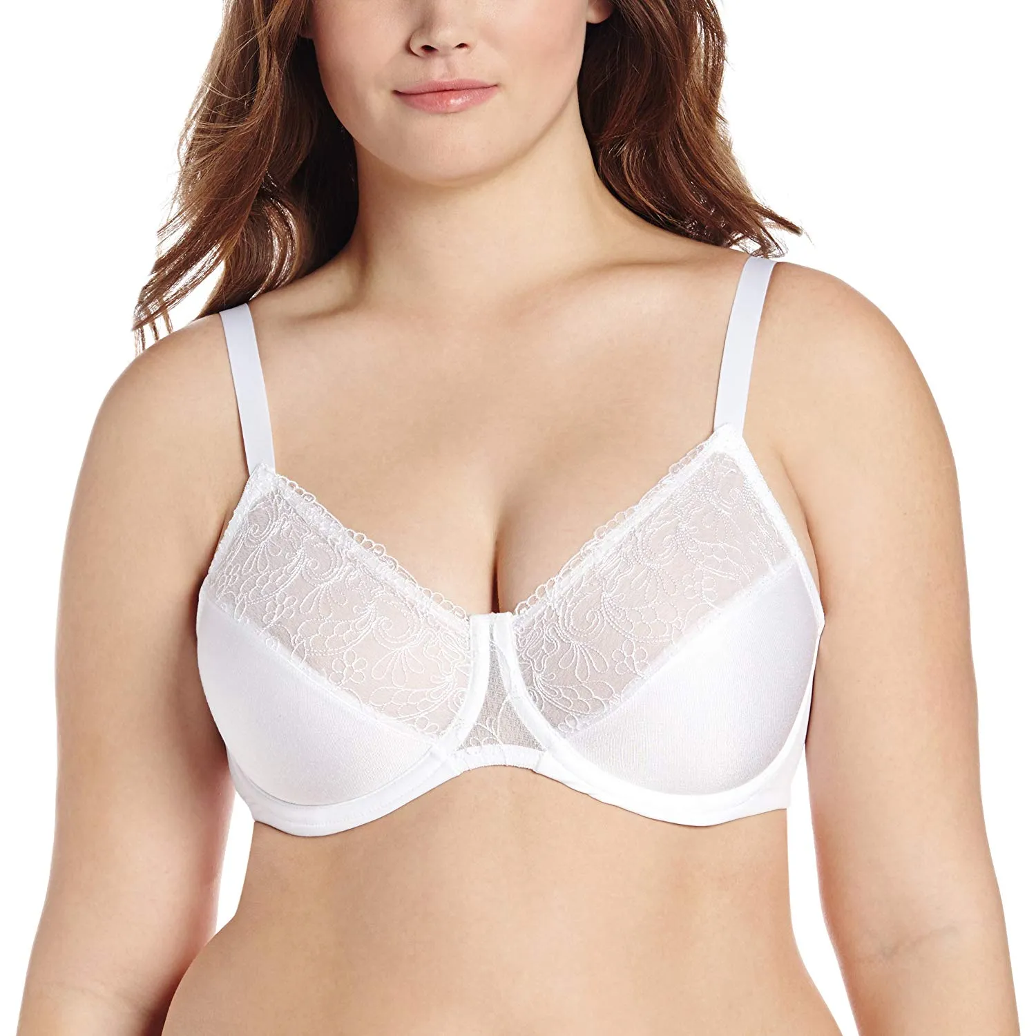 Bali Women's Perfectly Glamorous Minimizer Underwire Bra #3438