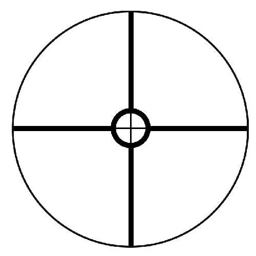 Banner Riflescope - 3-9x40mm, Matte Black, Realtree AP, Circle-X Reticle