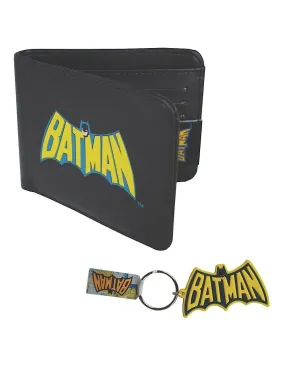 Batman Wallet And Keyring Set