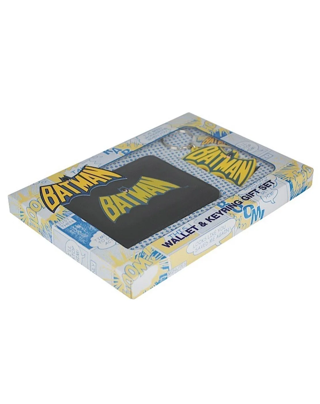 Batman Wallet And Keyring Set