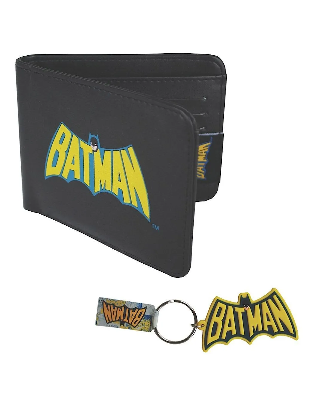 Batman Wallet And Keyring Set