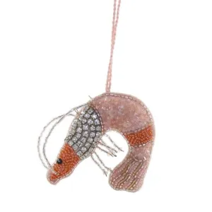 Beaded Shrimp Decoration