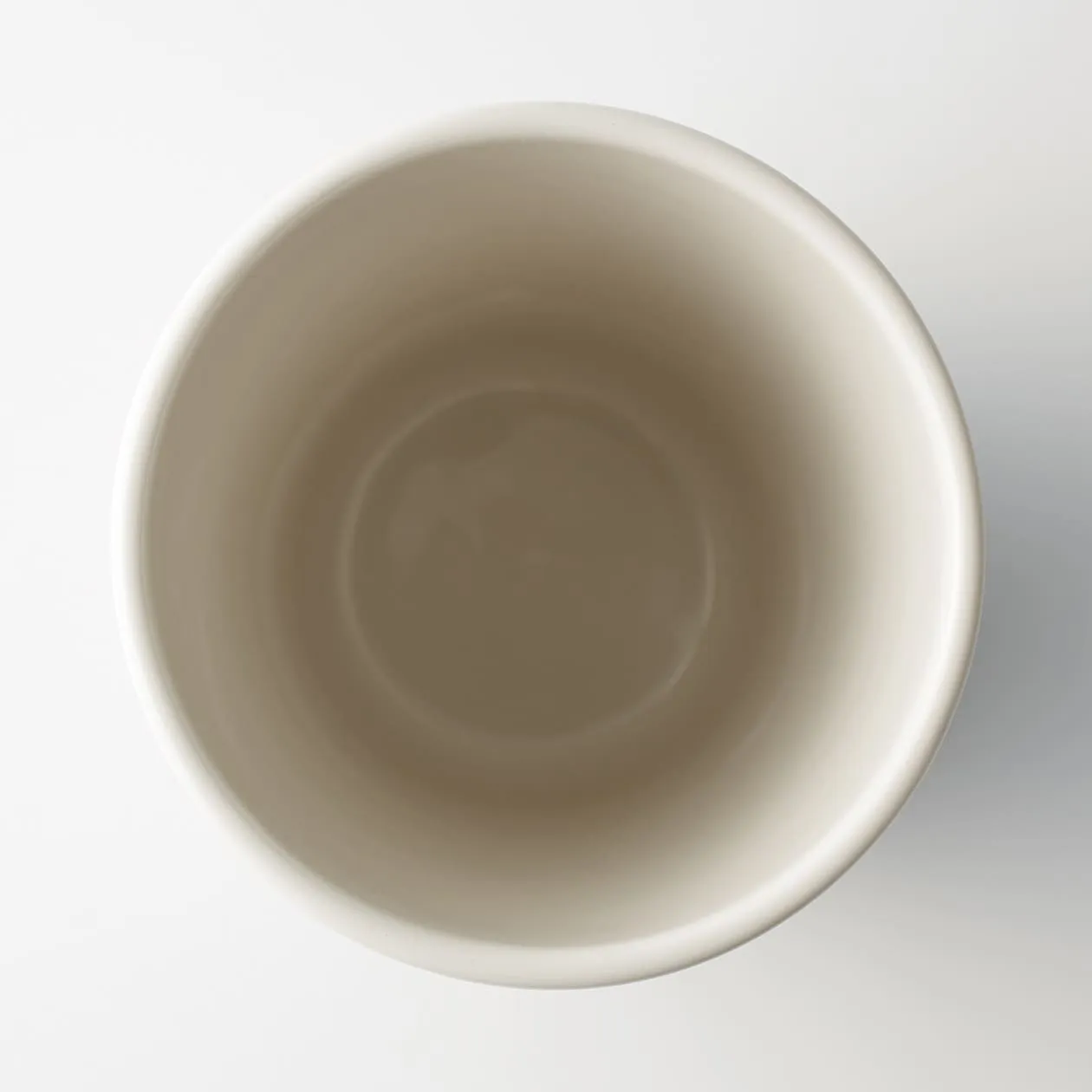 Beige Porcelain Kitchen Utensil Holder