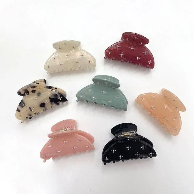 Bejewelled Crystal Claw Clip | Eco-Friendly