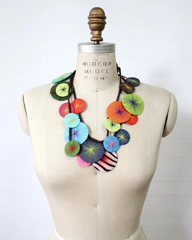 Beyond Threads Necklace: Platillos Wrap