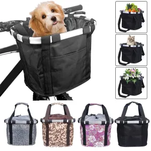 Bike Basket Carrier & Helmet