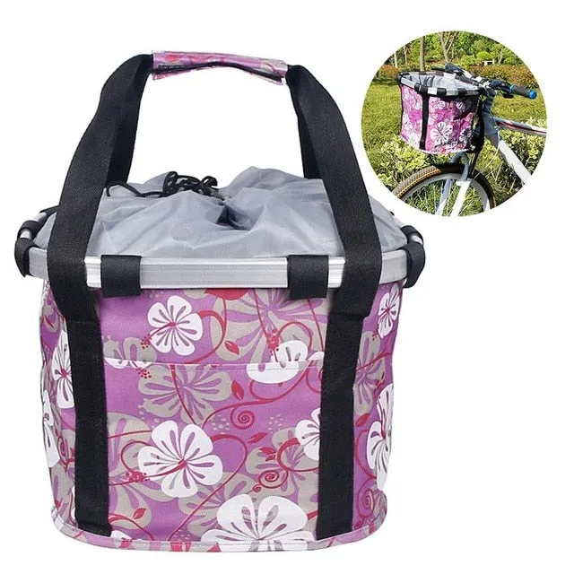 Bike Basket Carrier & Helmet
