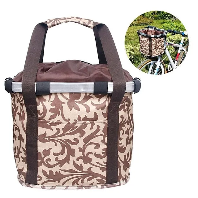 Bike Basket Carrier & Helmet