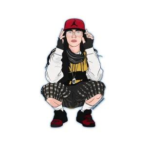 Billie Eilish Lunch Sticker