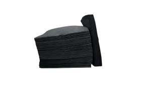 Black Cocktail Napkin