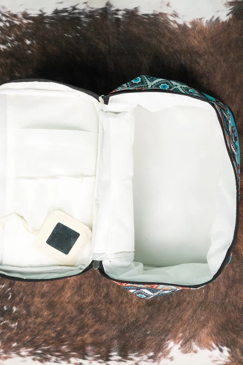 Blue Mountain Bronco Train Case