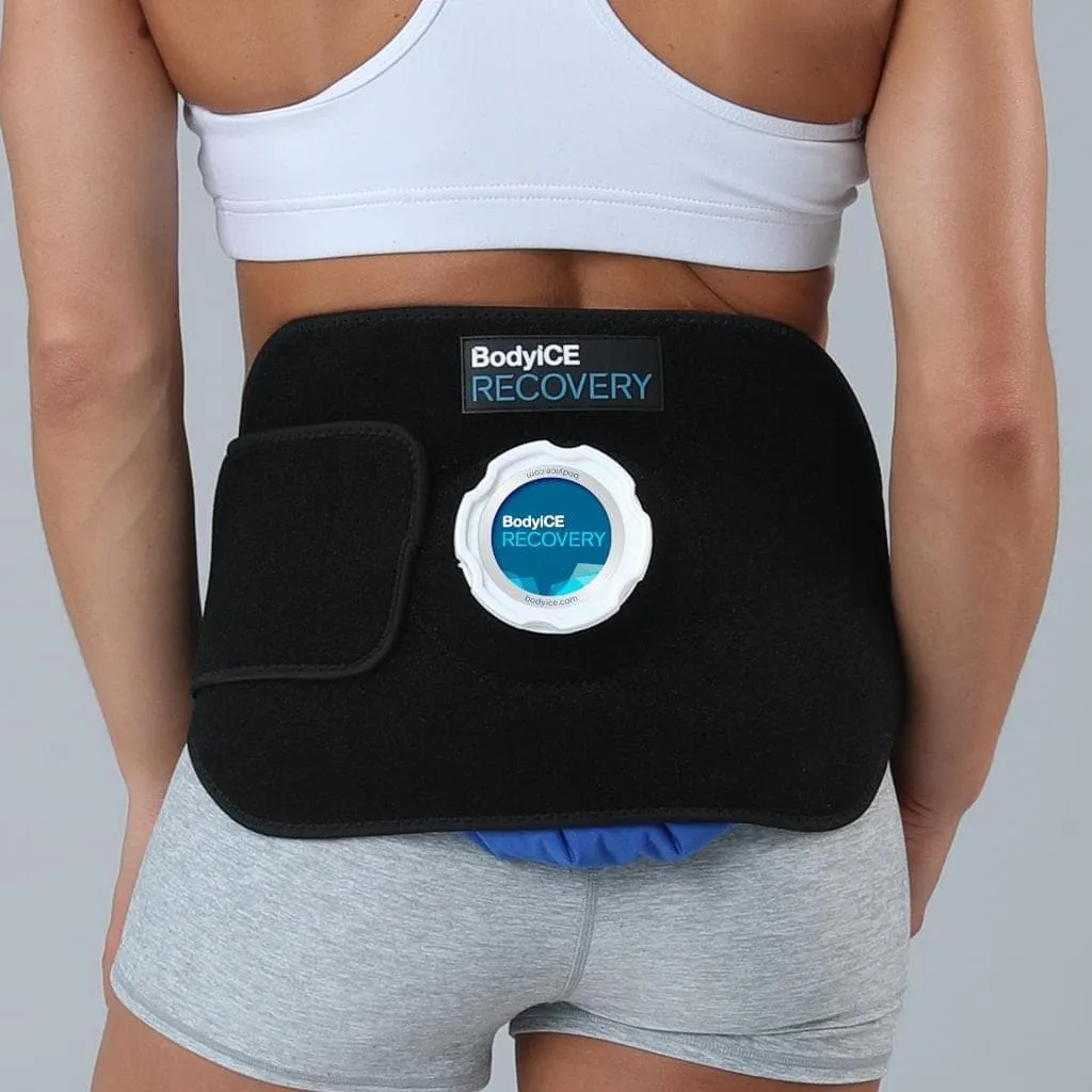 BodyICE Back & Hip Ice Pack & Heat Pack with Strap