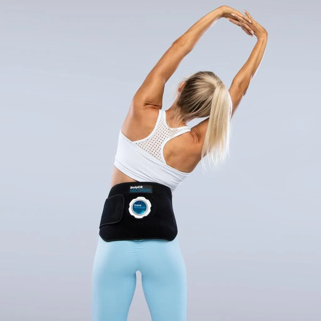 BodyICE Back & Hip Ice Pack & Heat Pack with Strap