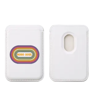 Boho Soul MagSafe Wallet- White