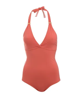 Bonifacio cutout halterneck swimsuit