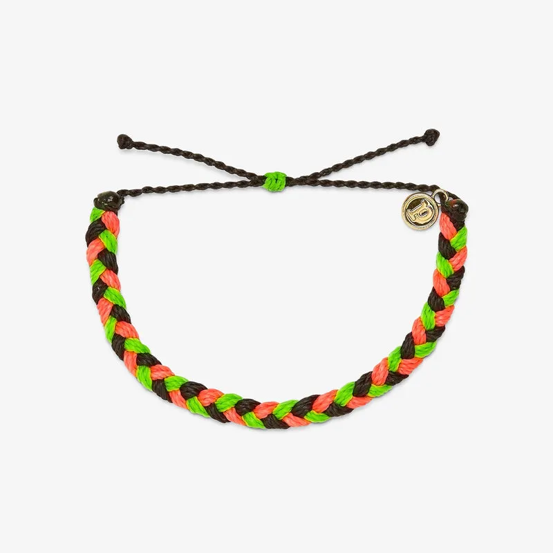 Braided Bracelet - Watermelon