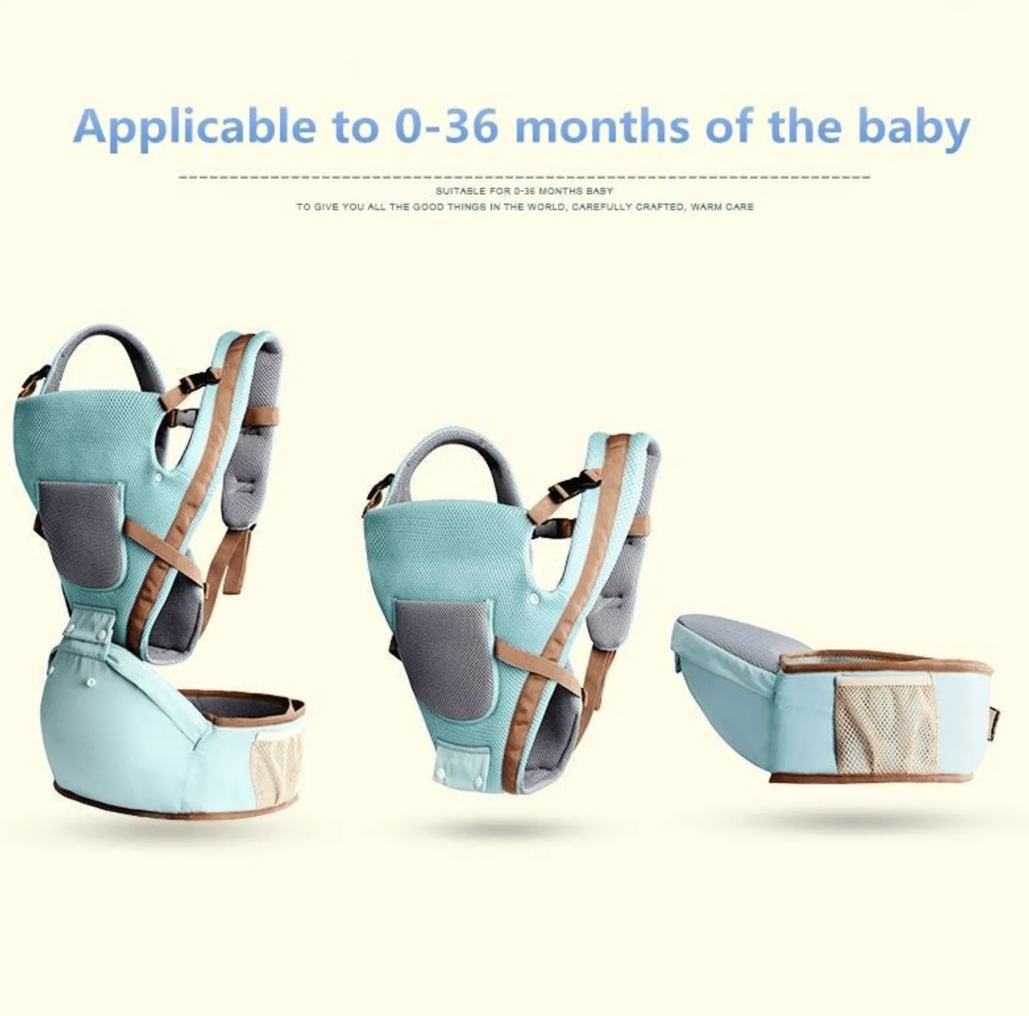 Breathable Multifunctional Baby Carrier