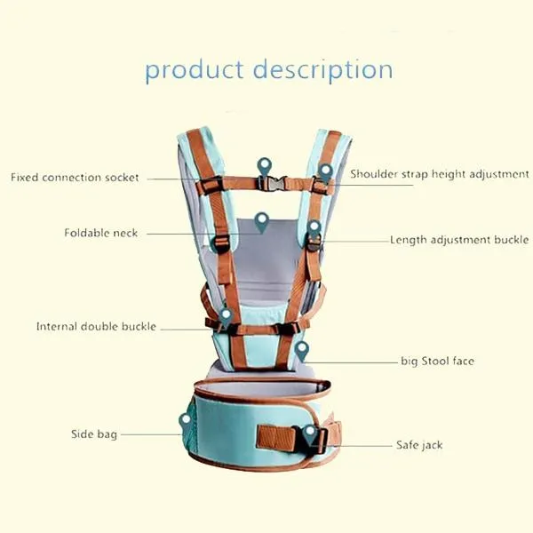 Breathable Multifunctional Baby Carrier