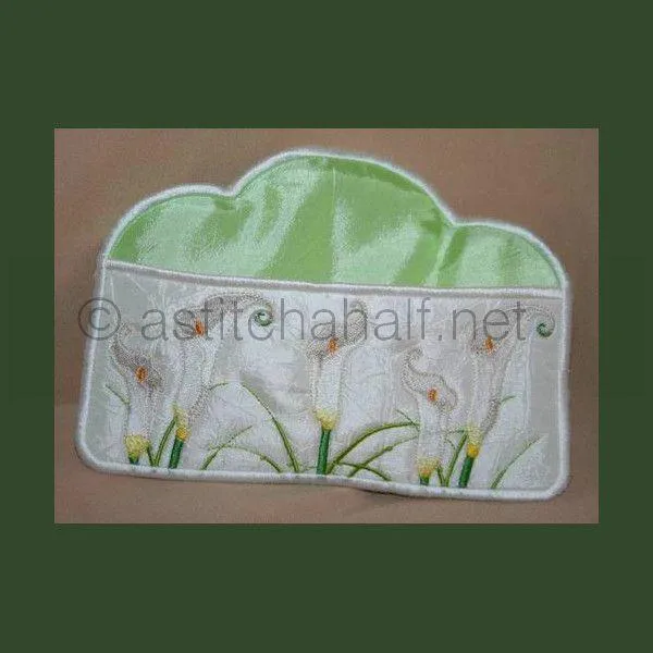 Calla Lillies Cosmetic Bag